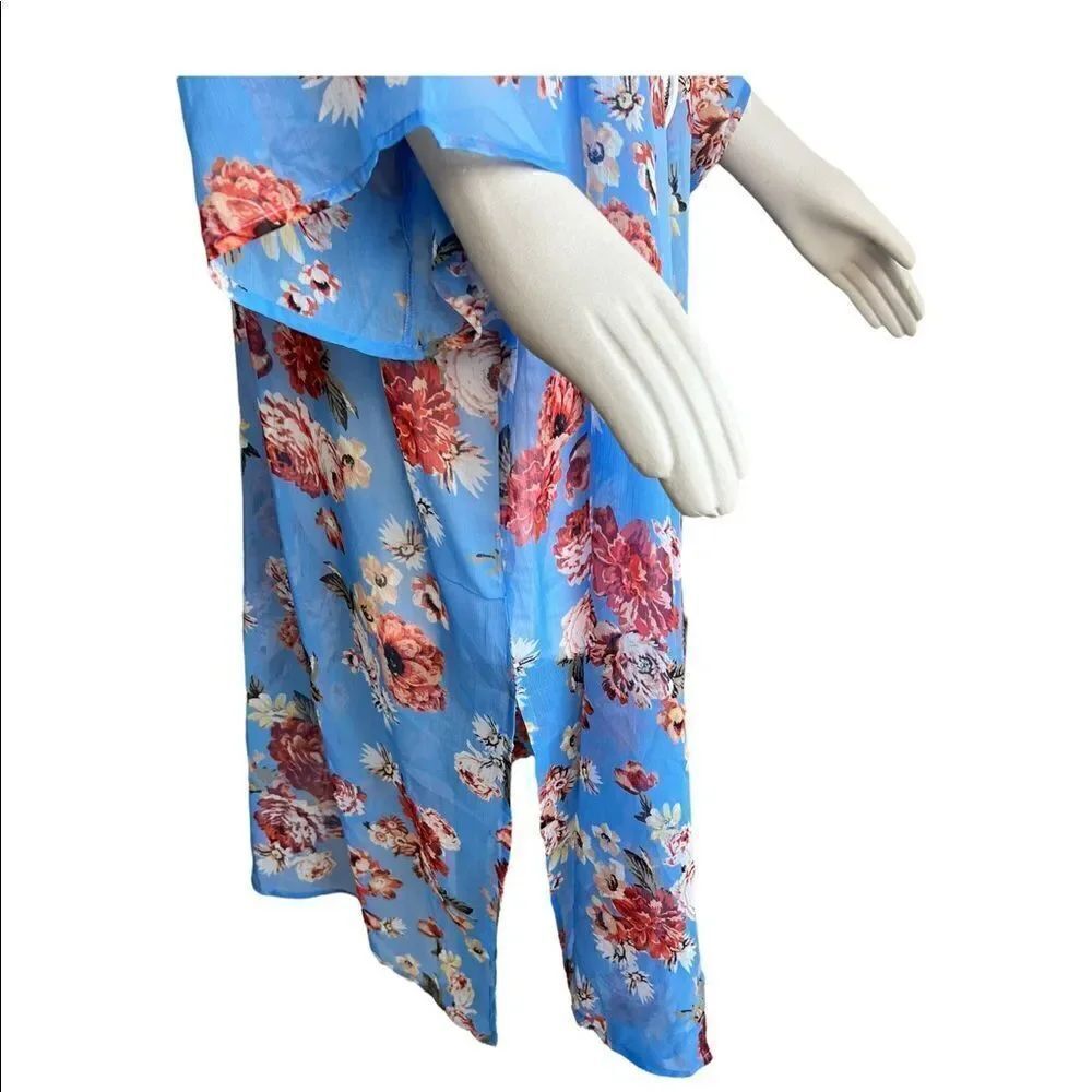 NWT Lucky Brand Floral Kimono Duster - Picture 13 of 16